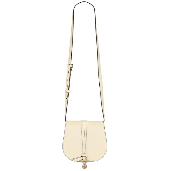 Chlo� 'Alphabet' Beige Leather Crossbody Bag - Picture 1 of 11